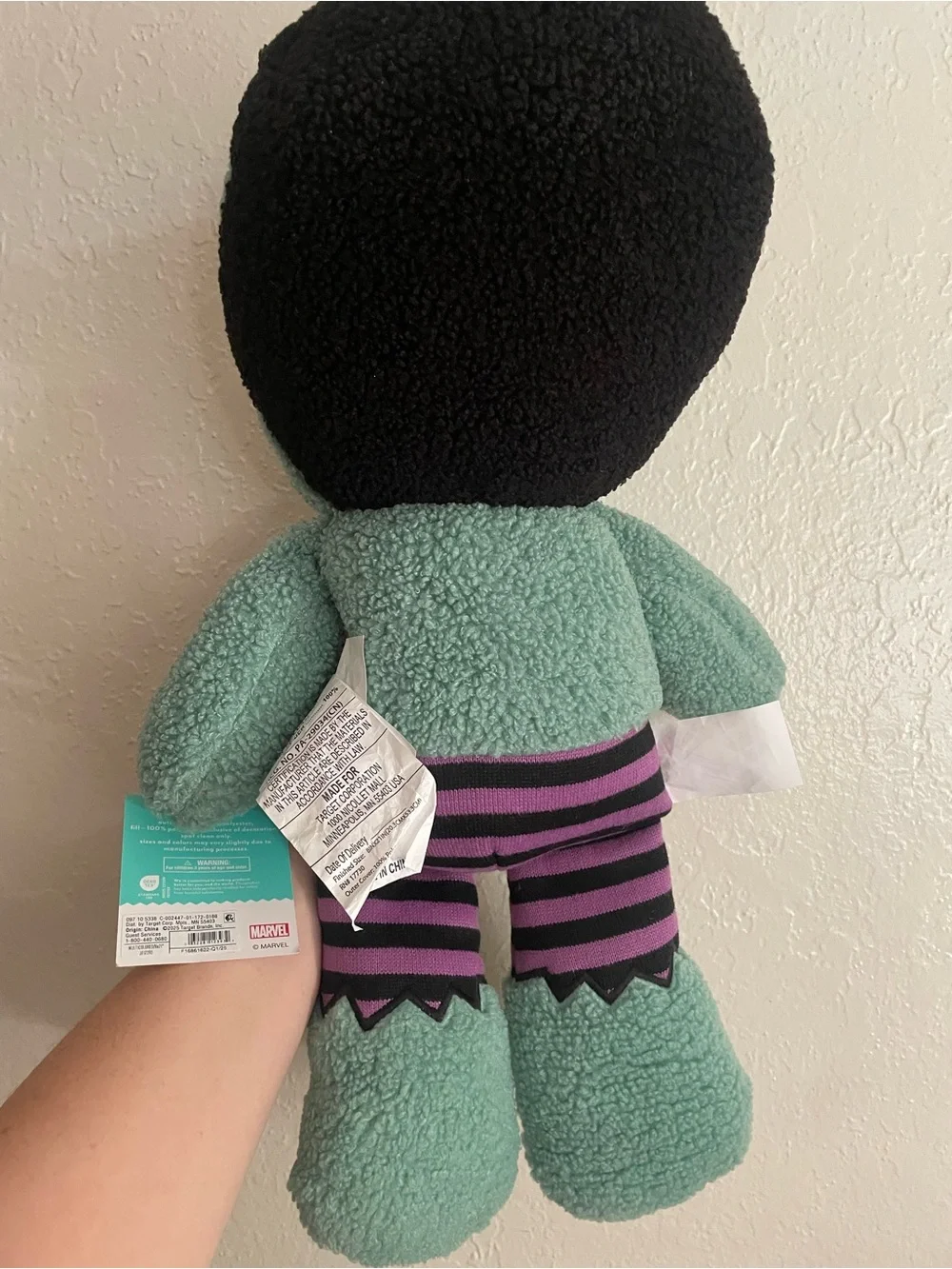 Marvel x Pillowfort Avengers Incredible Hulk plush pillow stuffed animal